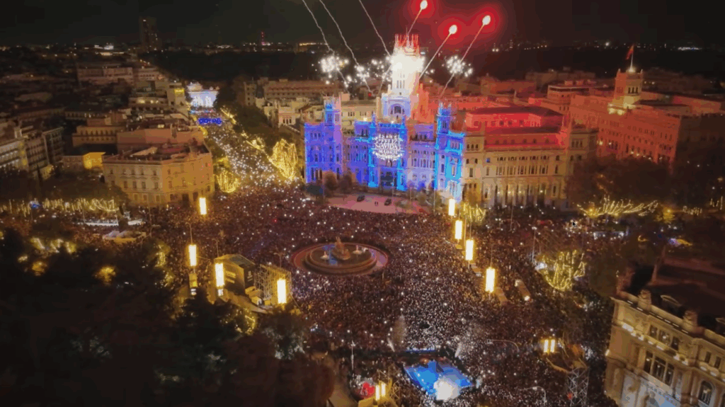 Madrid enciende la Navidad: Cibeles, un videomapping y 13 millones de leds para vestir la ciudad de fiesta