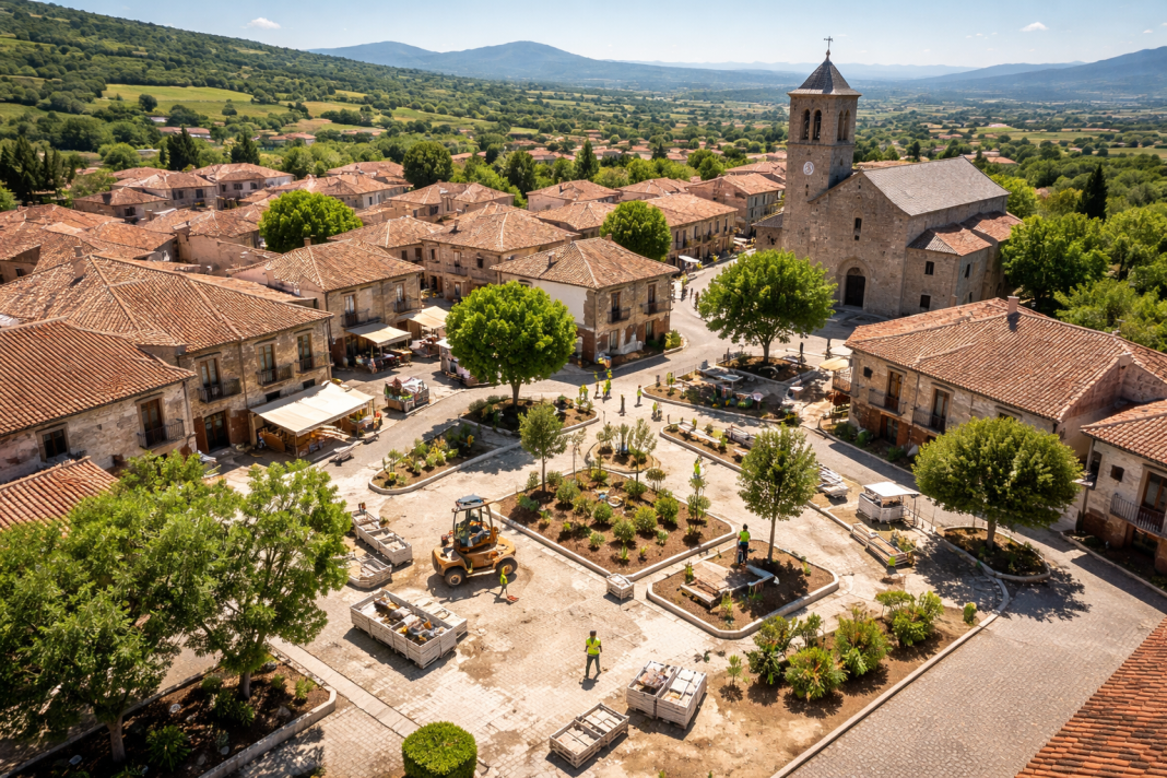 La Comunidad de Madrid refuerza el programa ‘Pueblos con Vida’ con 7 millones de euros para embellecer pequeños municipios