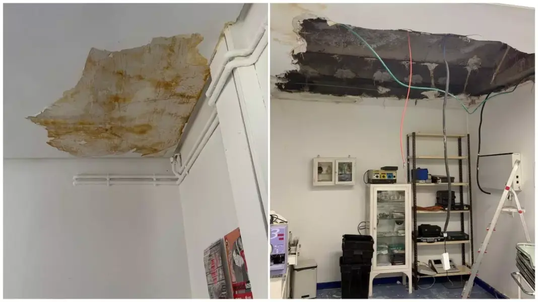 Vallecas, al límite: un derrumbe cierra un centro de salud municipal