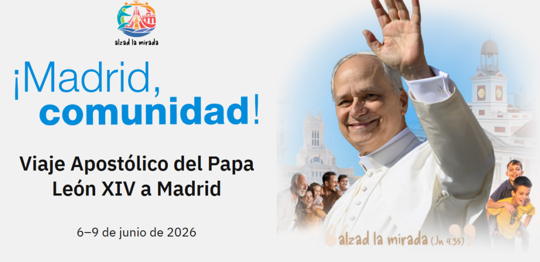 León XIV lleva tres días en Madrid, con una intensa actividad, institucional, social y religiosa.