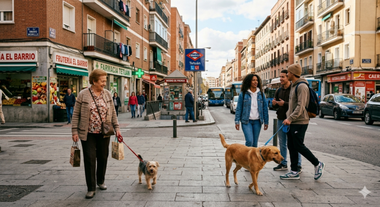 El Madrid de las cunas vacías y las correas llenas: cuando el amor de un hogar cambia de especie